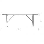 Bàn Ăn | CIA_BM1160  HUNTING TABLE